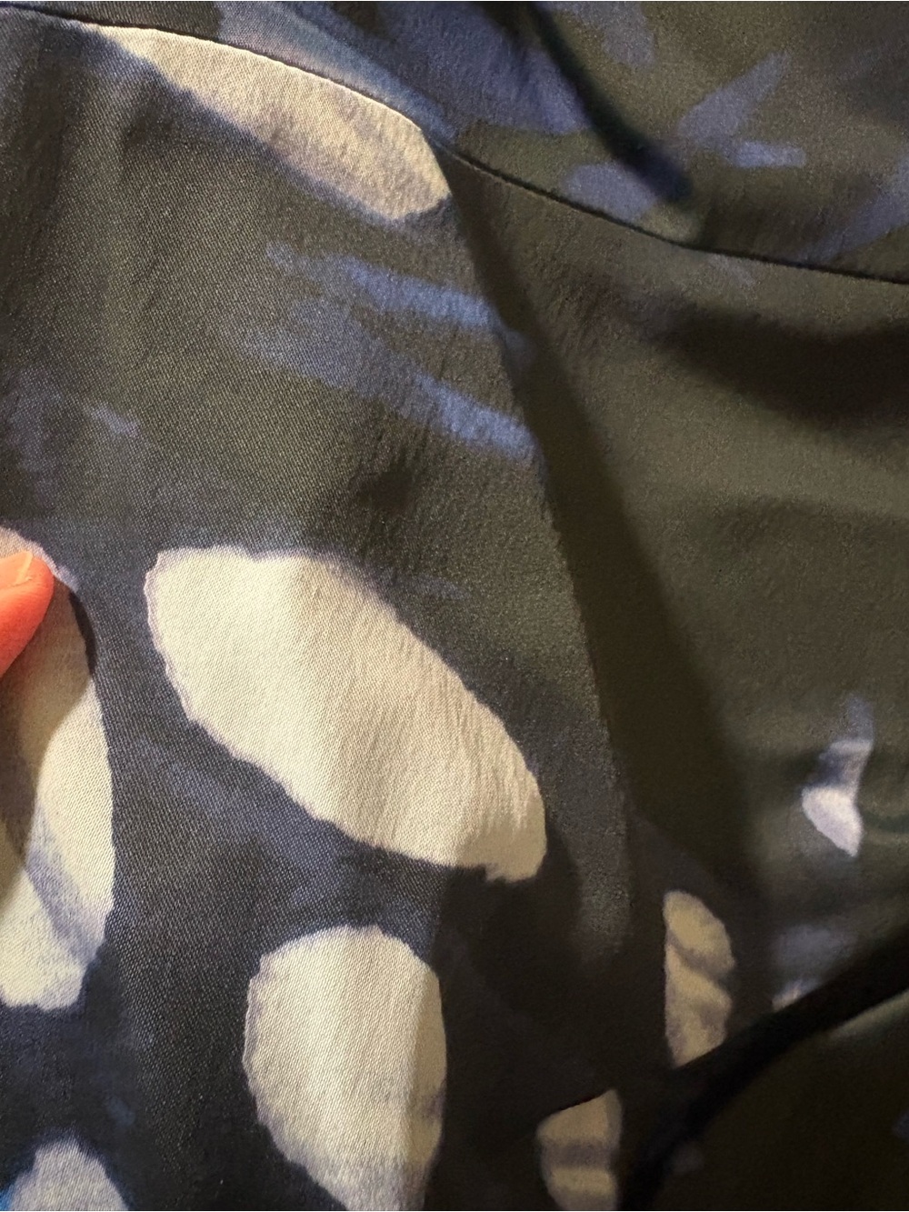 Karen Millen Monarch Butterfly Print Blue & Black Printed Sheath Dress - Picture 6 of 12